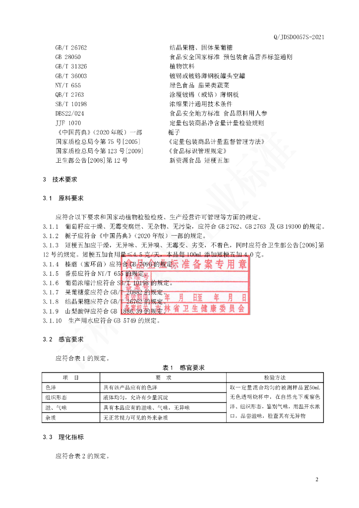 Q/JDSD 0057S-2021 标准预览