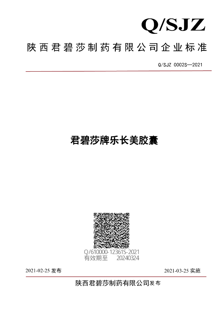 Q/SJZ 0002S-2021 标准预览