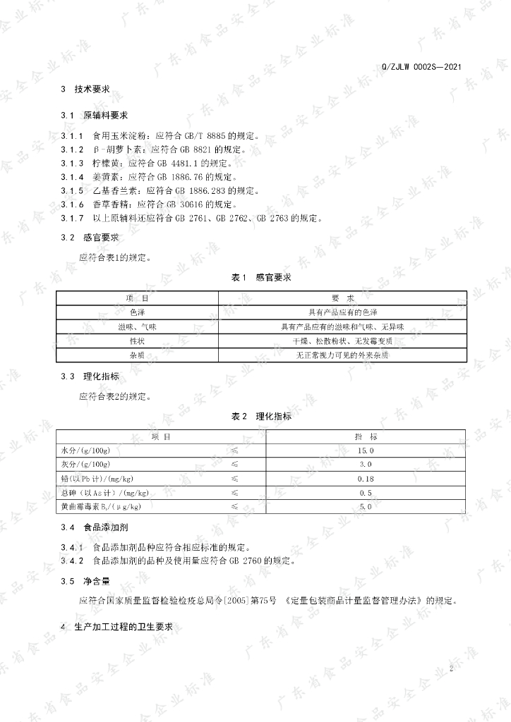 Q/ZJLW 0002S-2021 标准预览