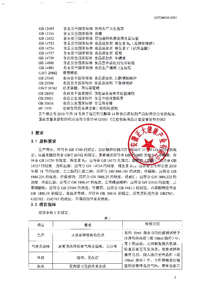 Q/ZD 0003S-2021 标准预览