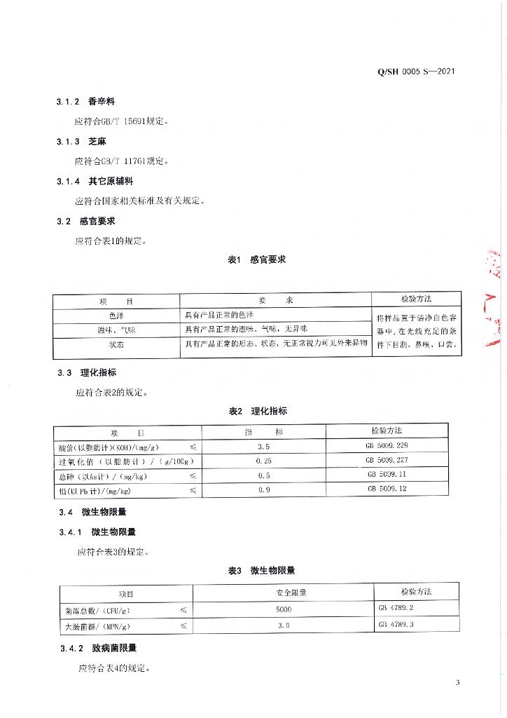 Q/SH 0005S-2021 标准预览
