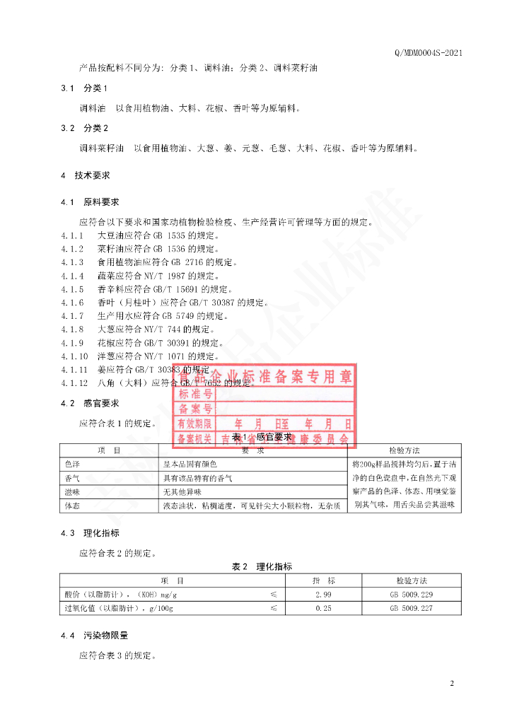 Q/MDM 0004S-2021 标准预览