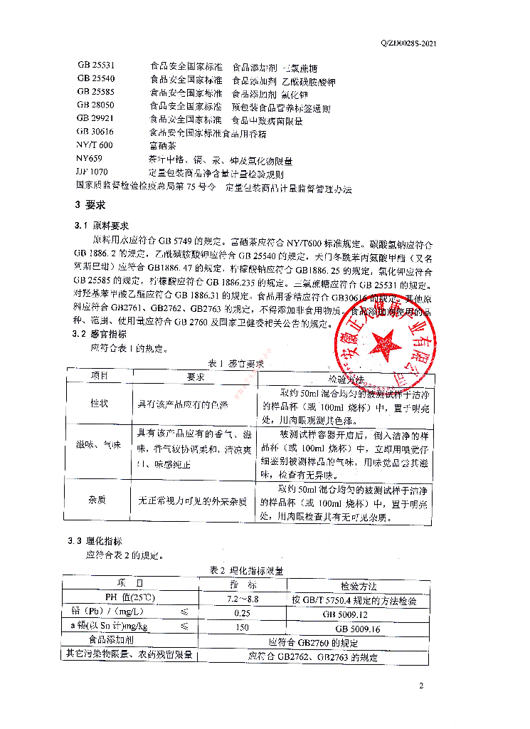 Q/ZD 0028S-2021 标准预览