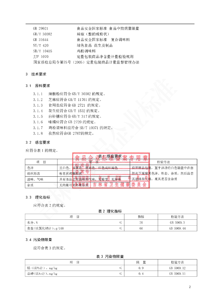 Q/JLZY 0008S-2021 标准预览