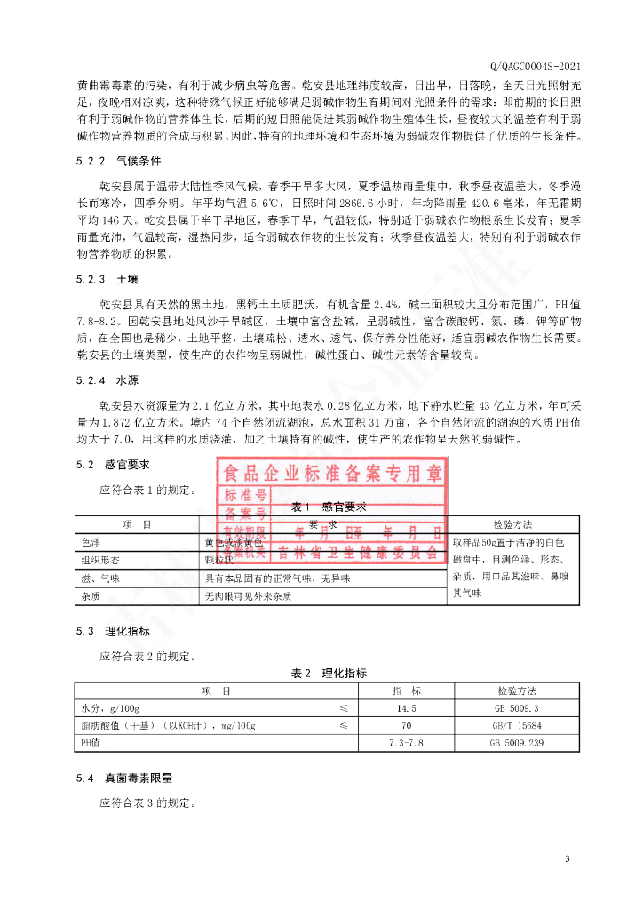 Q/QAGC 0004S-2021 标准预览