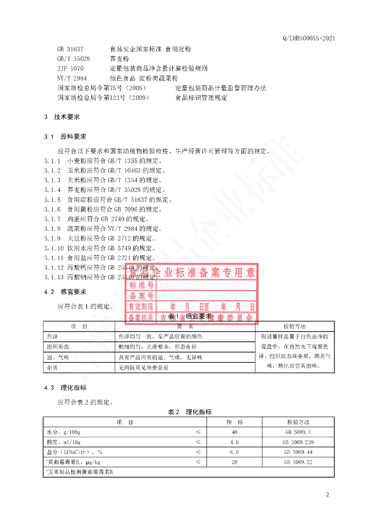 Q/LHBS 0005S-2021 标准预览