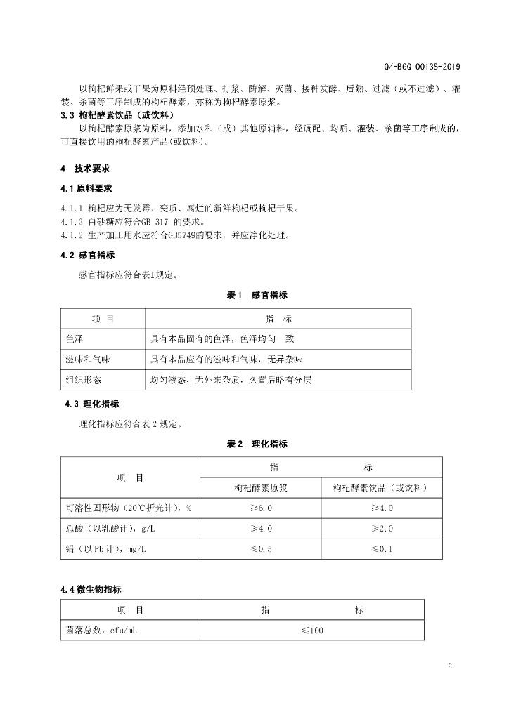 Q/HBGQ 0013S-2019 标准预览
