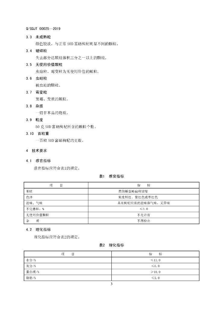 Q/GQJT 0002S-2019 标准预览