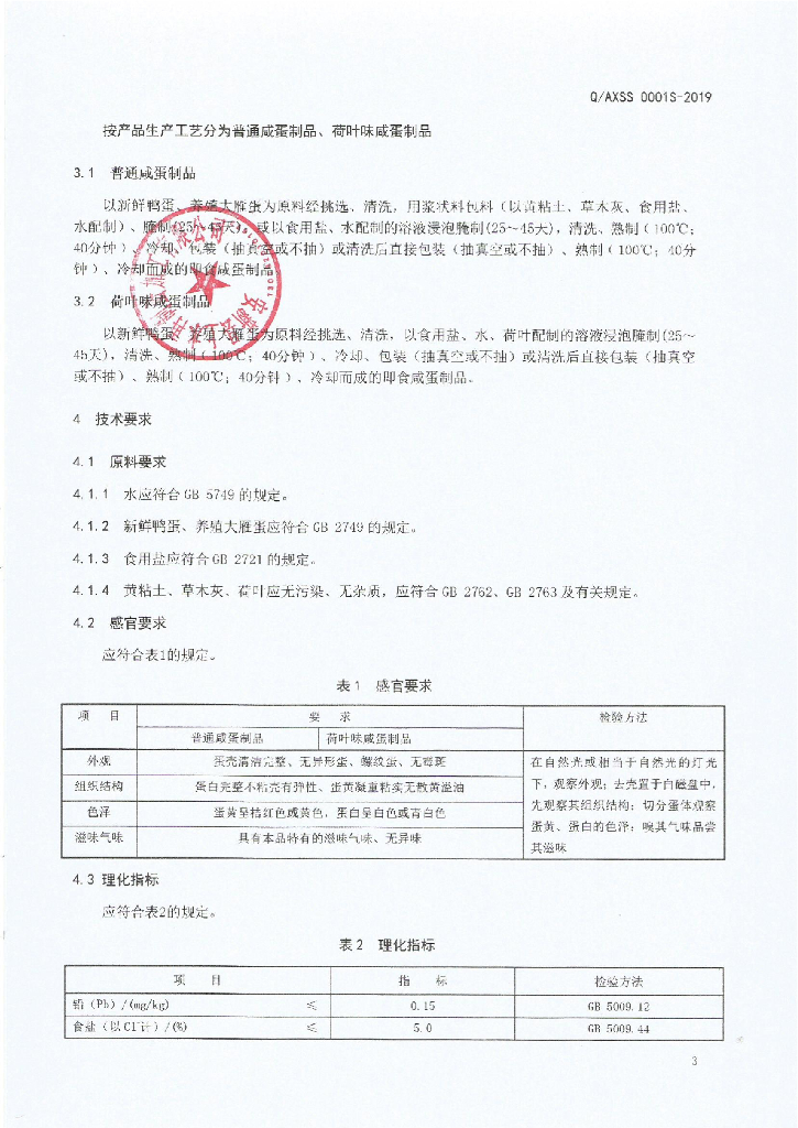 Q/AXSS 0001S-2019 标准预览