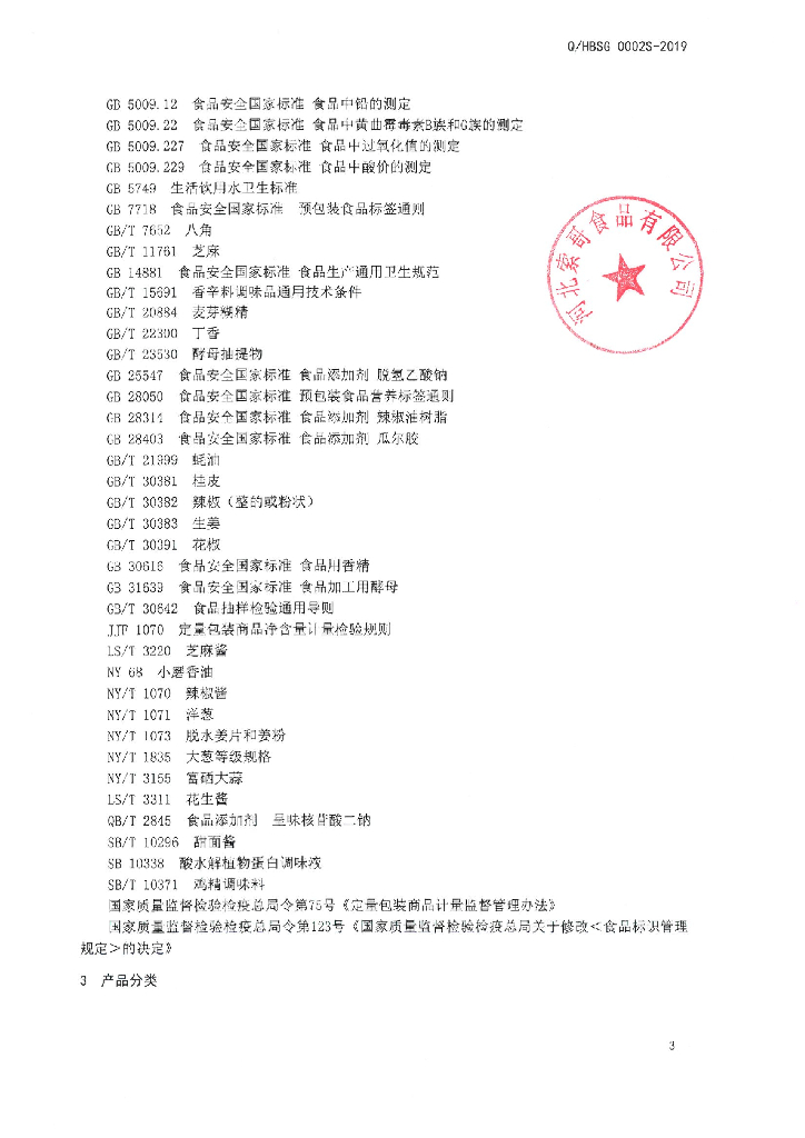 Q/HBSG 0002S-2019 标准预览
