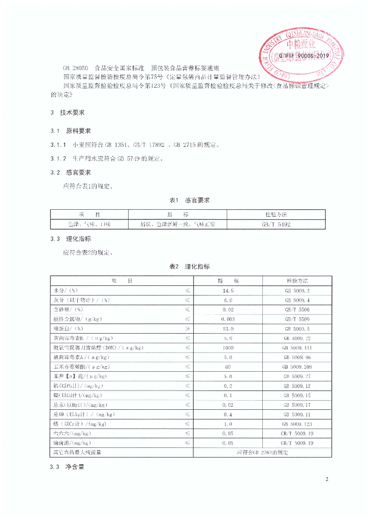 Q/PTF 9000S-2019 标准预览