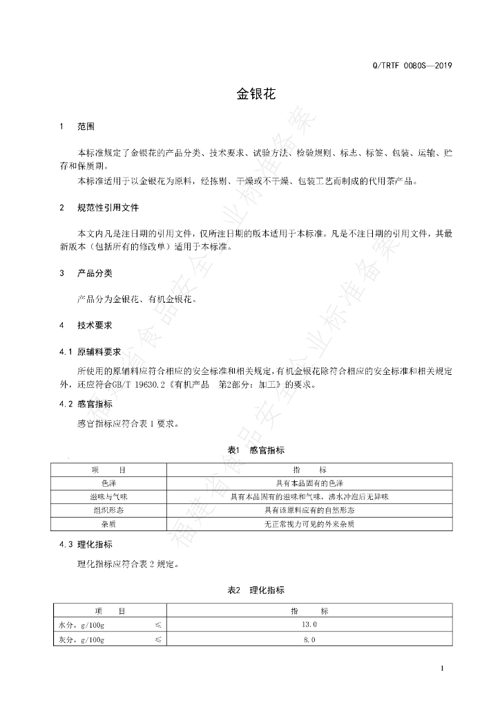 Q/TRTF 0080S-2019 标准预览