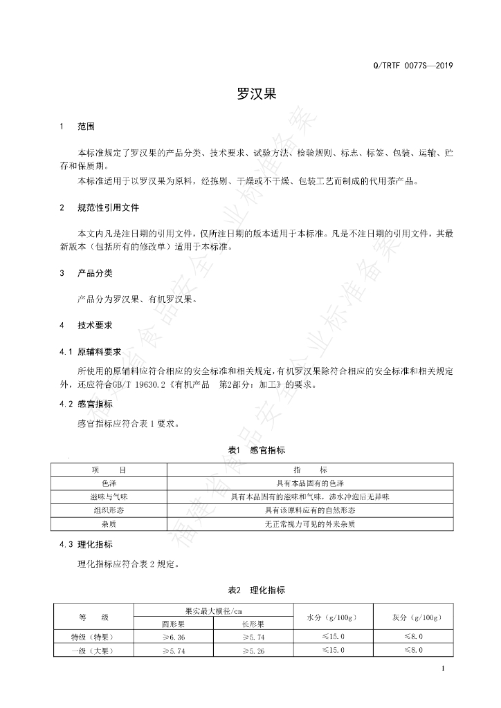 Q/TRTF 0077S-2019 标准预览
