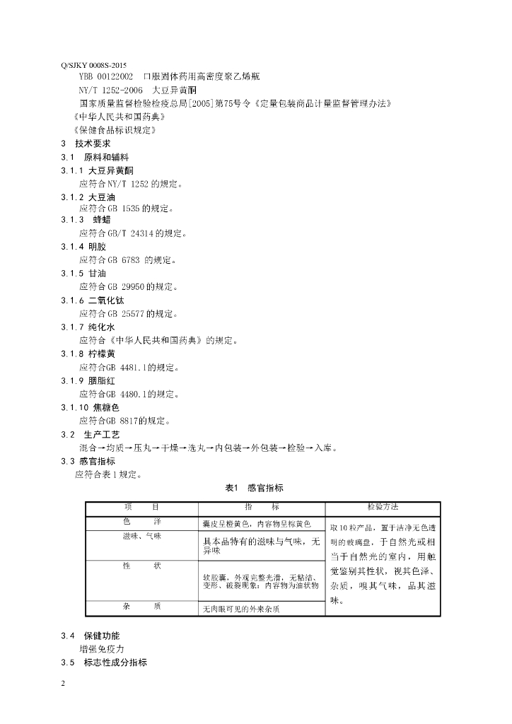 Q/SJKY 0008S-2015 标准预览
