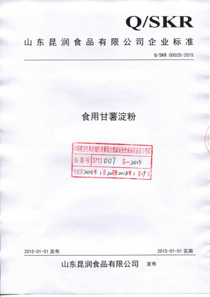 Q/SKR 0002S-2015 标准预览