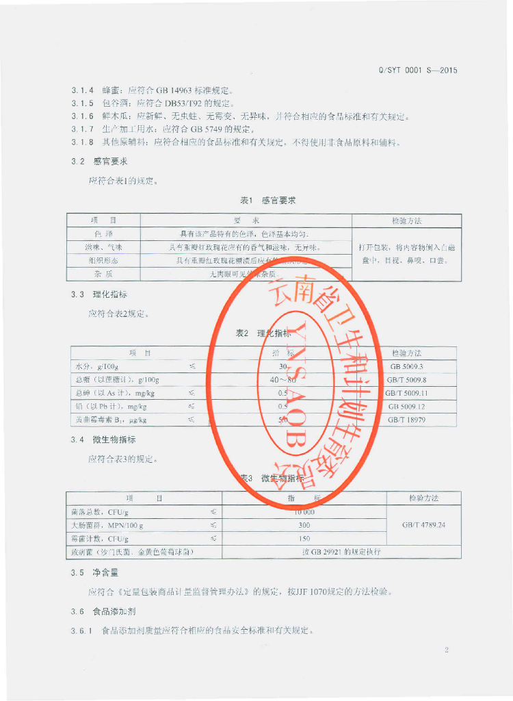 Q/SYT 0001S-2015 标准预览