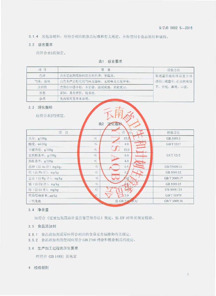 Q/ZJD 0002S-2015 标准预览