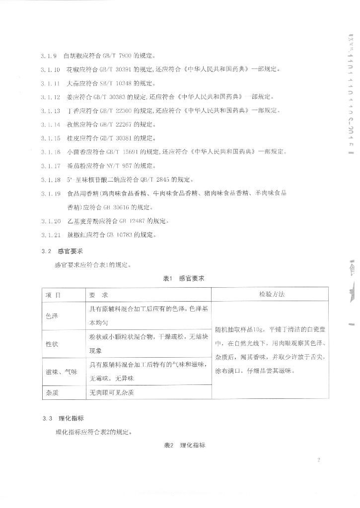 Q/FSNWL 0001-2015 标准预览
