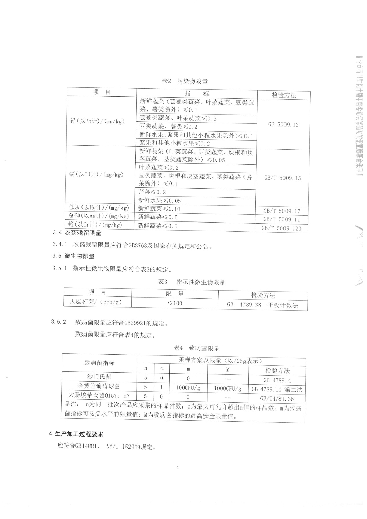 Q/FSNHB 0001-2015 标准预览