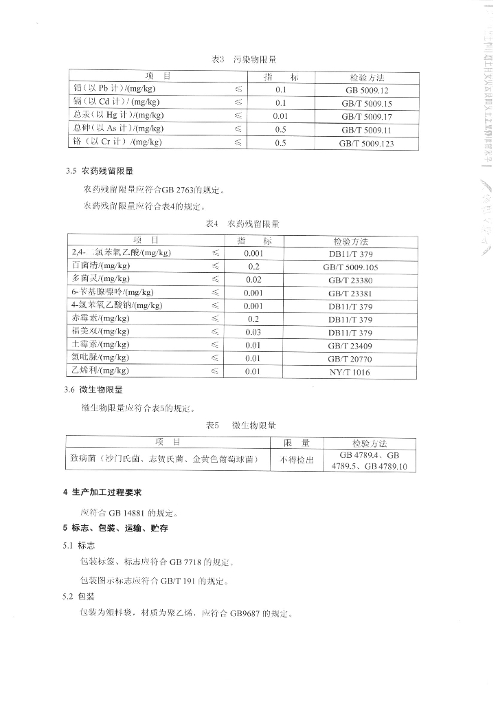 Q/DXCJZ 0001-2015 标准预览