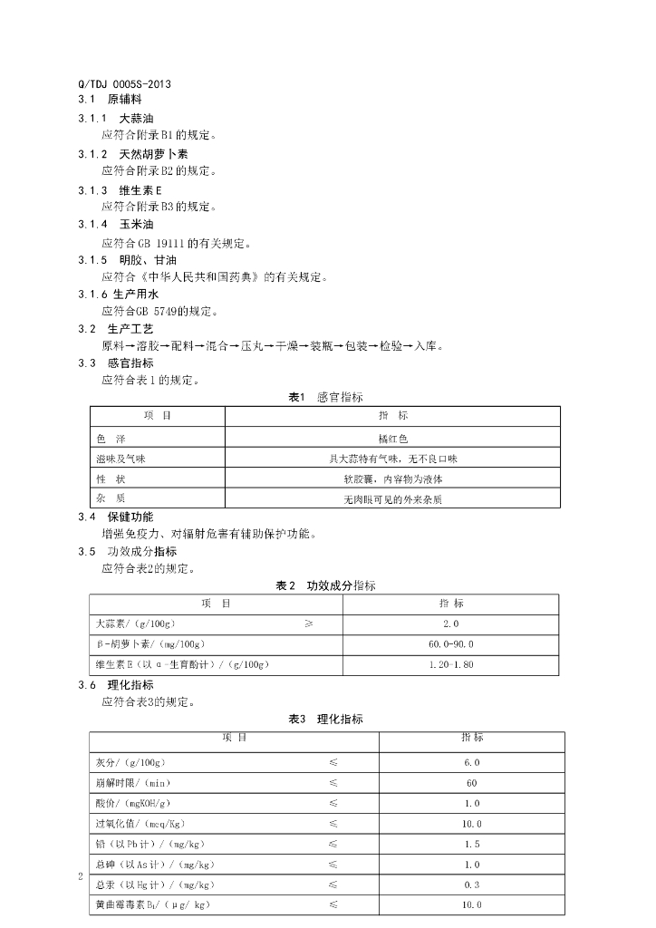 Q/TDJ 0005S-2013 标准预览