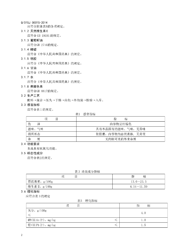 Q/01SJ 0001S-2014 标准预览