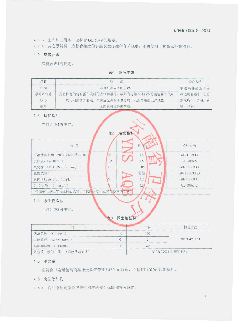 Q/BGR 0005S-2014 标准预览