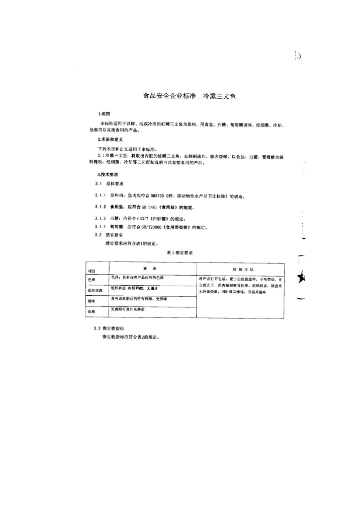 Q/HRWSF 0012-2013 标准预览