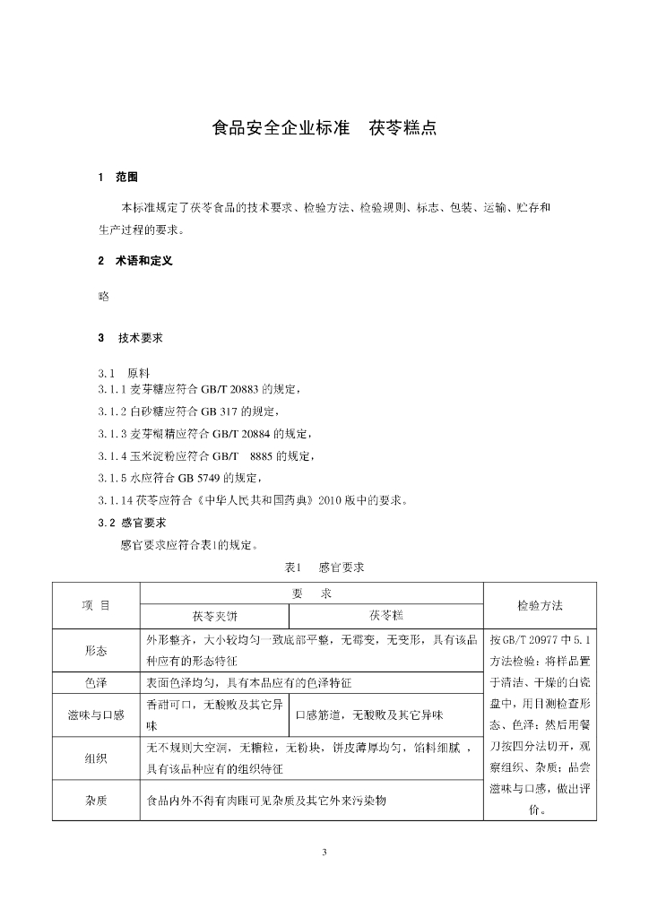 Q/HRJCY 0001-2013 标准预览
