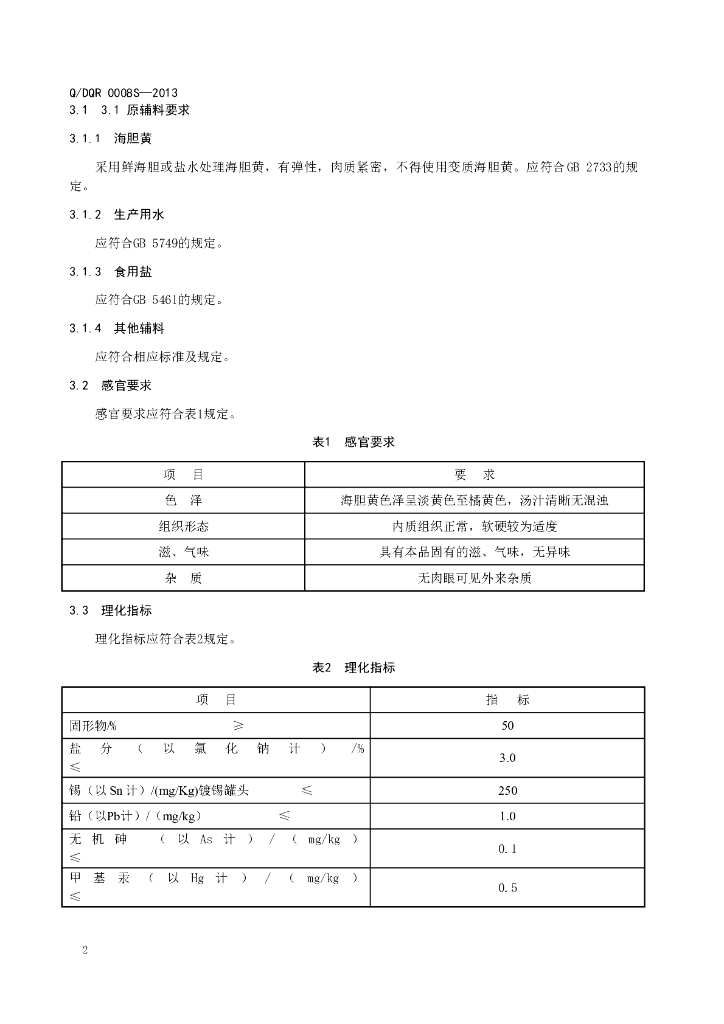 Q/DQR 0001S-2013 标准预览