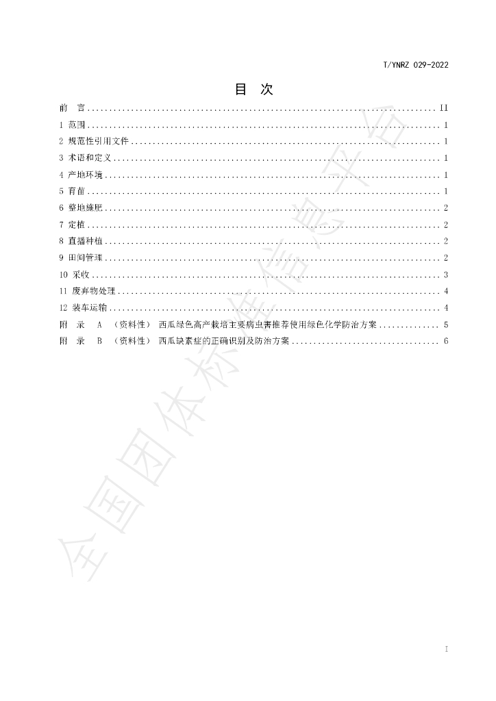 T/YNRZ 029-2022 标准预览