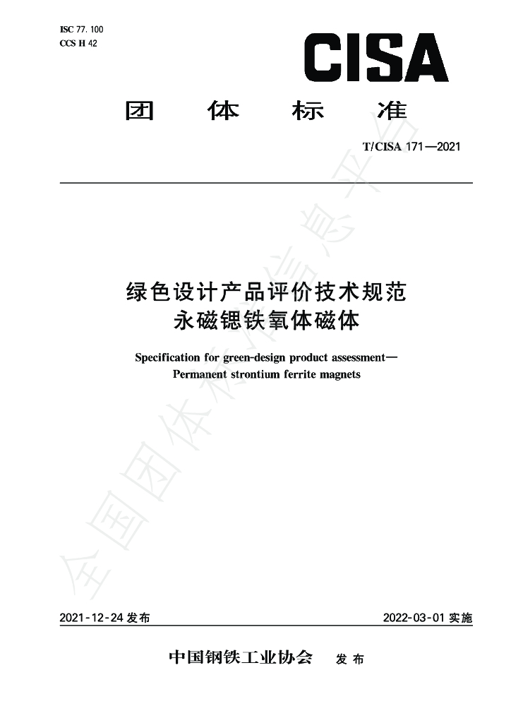 T/CISA 171-2021 标准预览