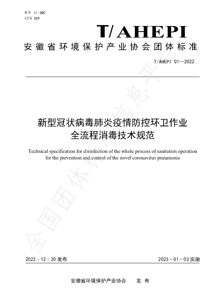 T/AHEPI 01-2022 标准预览