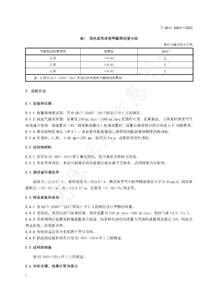 T/JXII 0001-2022 标准预览