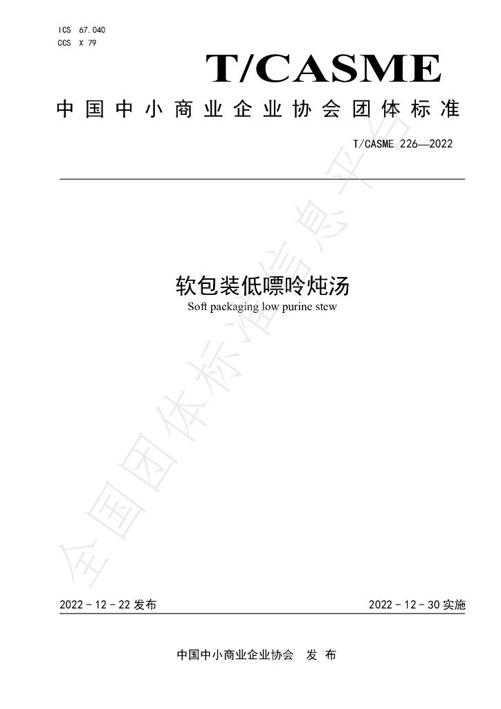 T/CASME 226-2022 标准预览