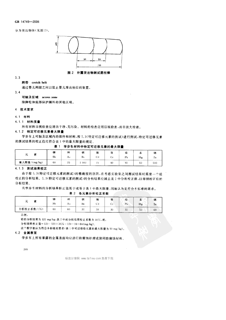 GB 14749-2006 标准预览