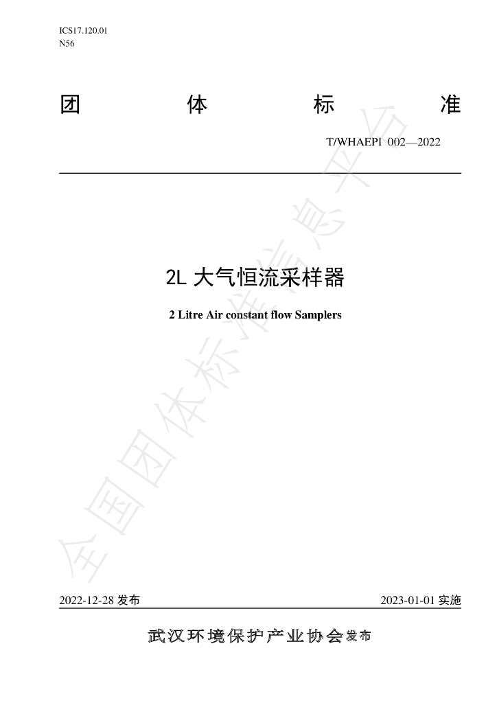 T/WHAEPI 002-2022 标准预览