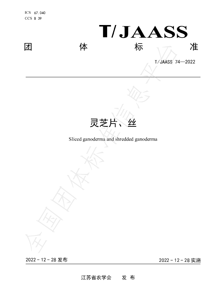 T/JAASS 74-2022 标准预览