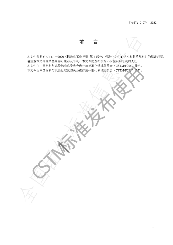 T/CSTM 01074-2022 标准预览