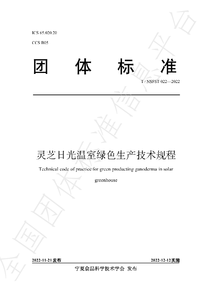 T/NSFST 022-2022 标准预览