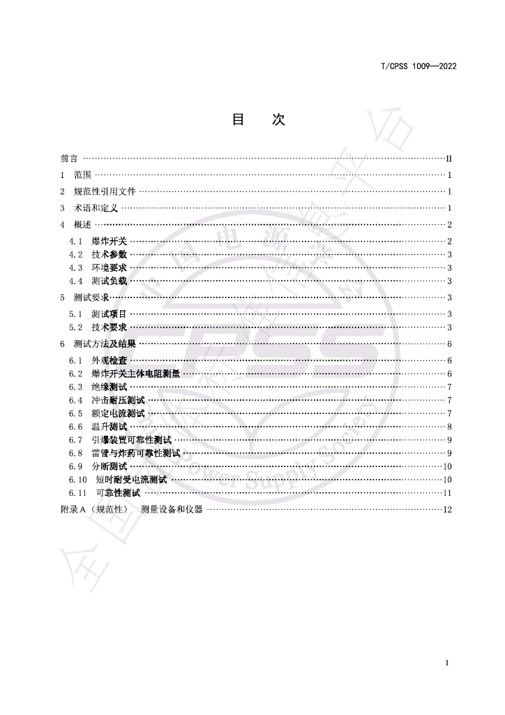 T/CPSS 1009-2022 标准预览