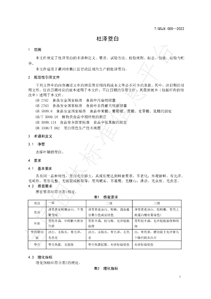 T/QSJX 005-2022 标准预览