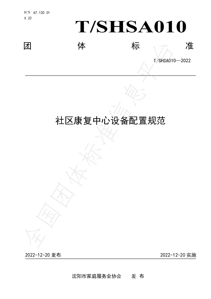 T/SHSA 010-2022 标准预览