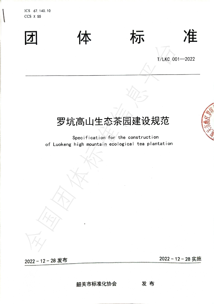 T/SGAS 001-2022 标准预览