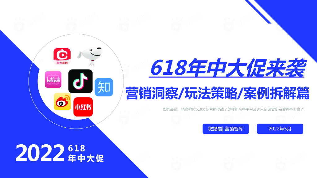 2022年中618大促社媒玩法策略及案例拆解篇