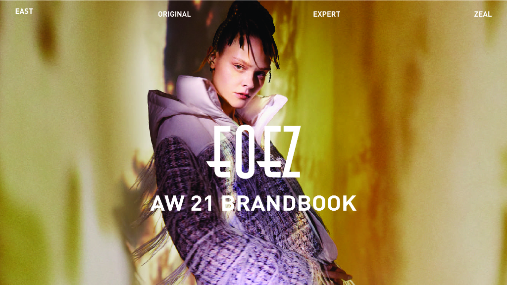 EOEZ AW Brand Book女装品牌手册