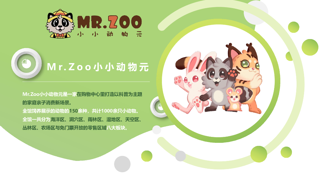 Mr.Zoo小小动物元动物园品牌介绍手册
