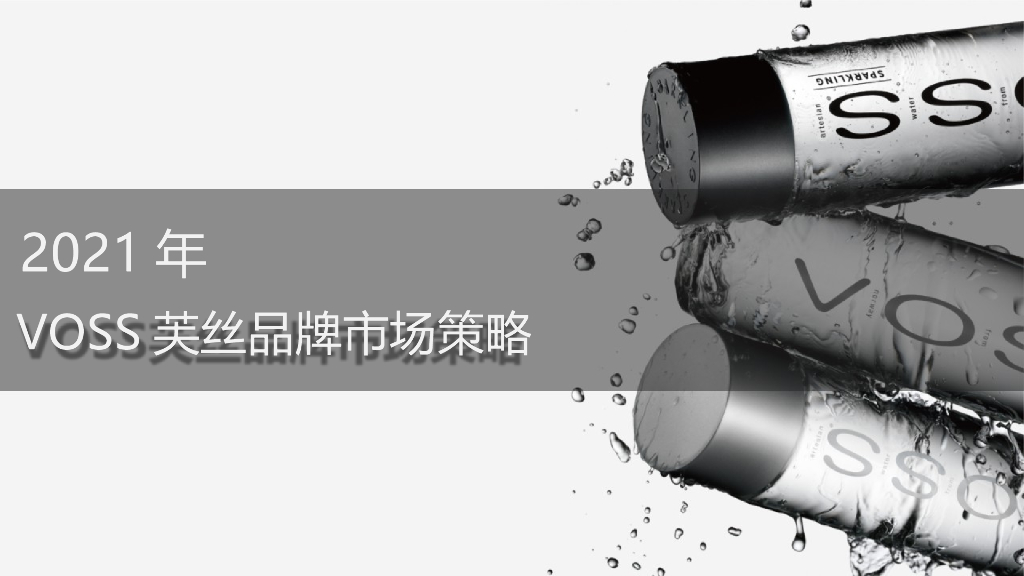 VOSS芙丝矿泉水品牌营销策略方案