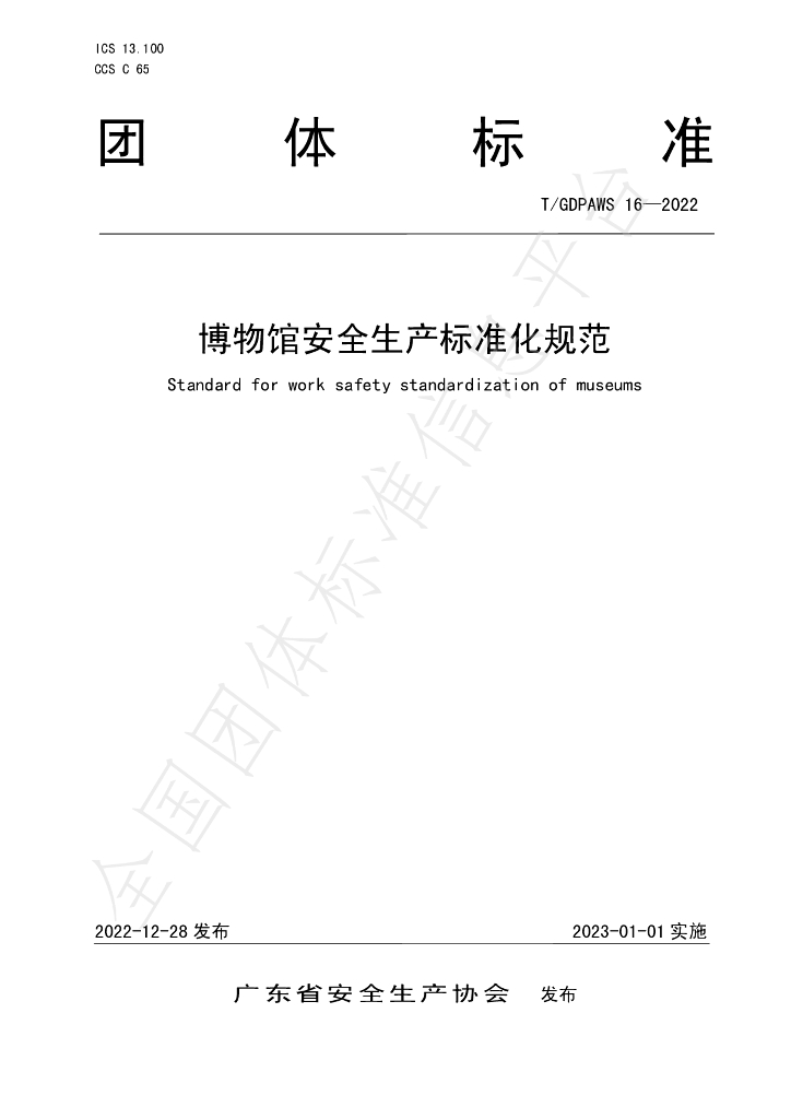 T/GDPAWS 16-2022 标准预览
