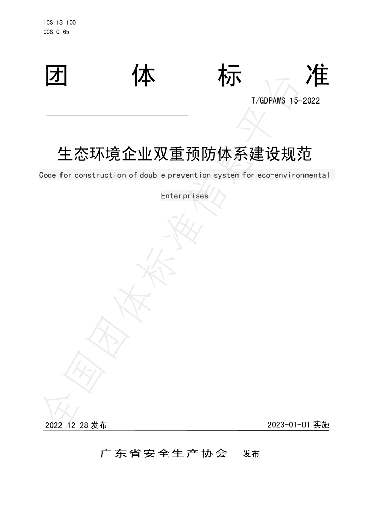 T/GDPAWS 15-2022 标准预览